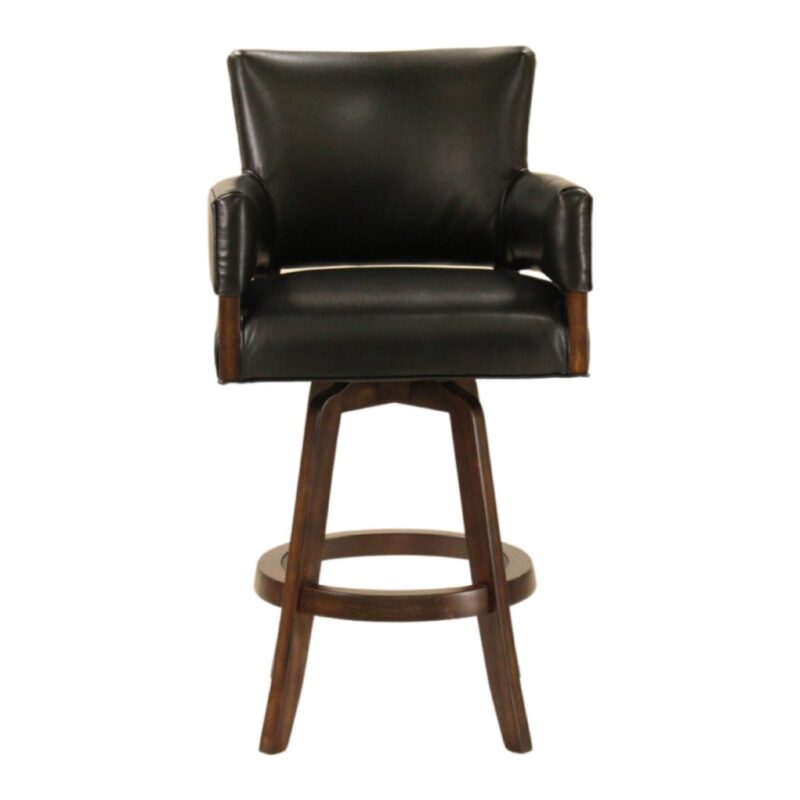 Darafeev Mod Maple Upholstered Swivel Bar Stool with Arms, view 2