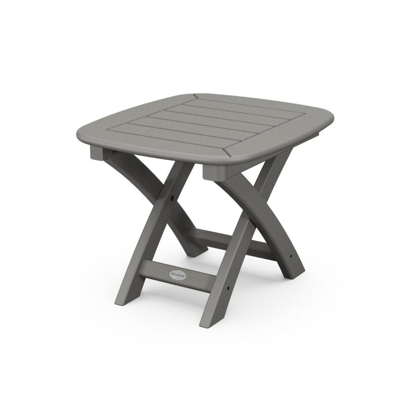 POLYWOOD Nautical 21" x 18" Side Table