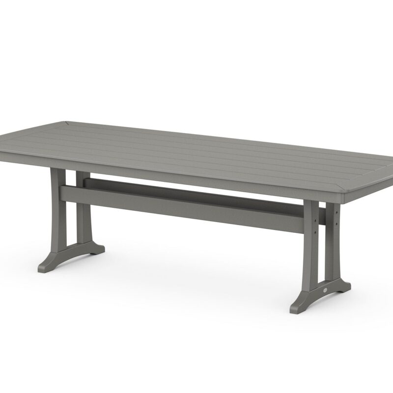 POLYWOOD Nautical Trestle 39" x 97" Dining Table