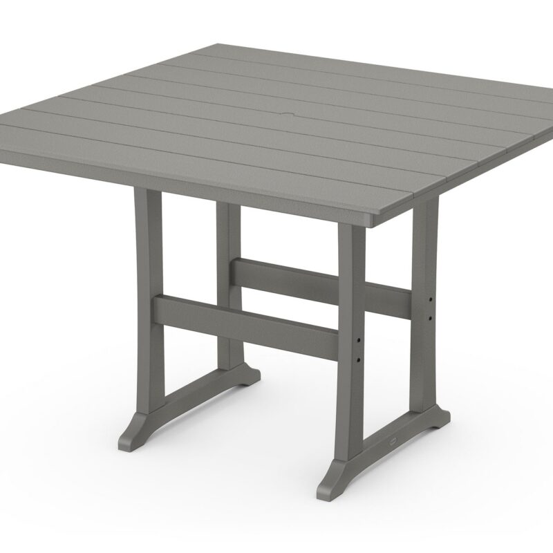 POLYWOOD Farmhouse Trestle 59" Bar Table