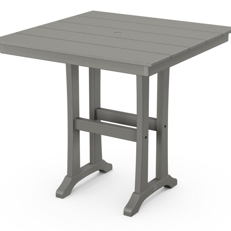 POLYWOOD Farmhouse Trestle 37" Counter Table