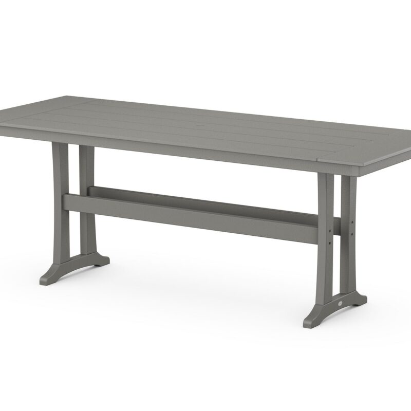 POLYWOOD Farmhouse Trestle 38" x 96" Counter Table