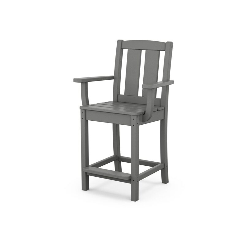 POLYWOOD Mission Counter Arm Chair
