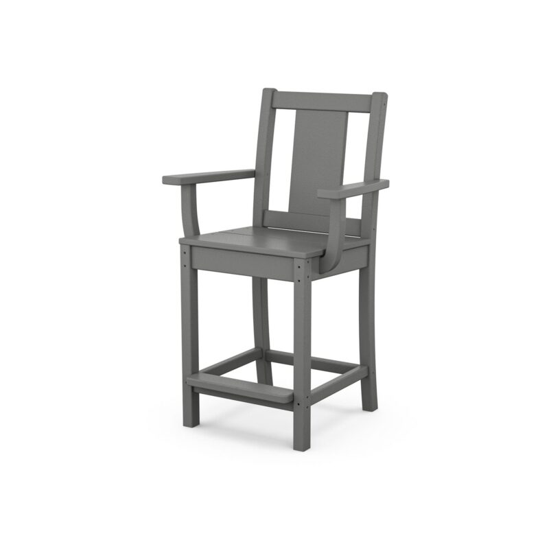 POLYWOOD Prairie Counter Arm Chair