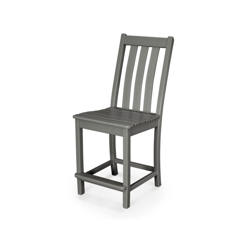 POLYWOOD Vineyard Counter Side Chair