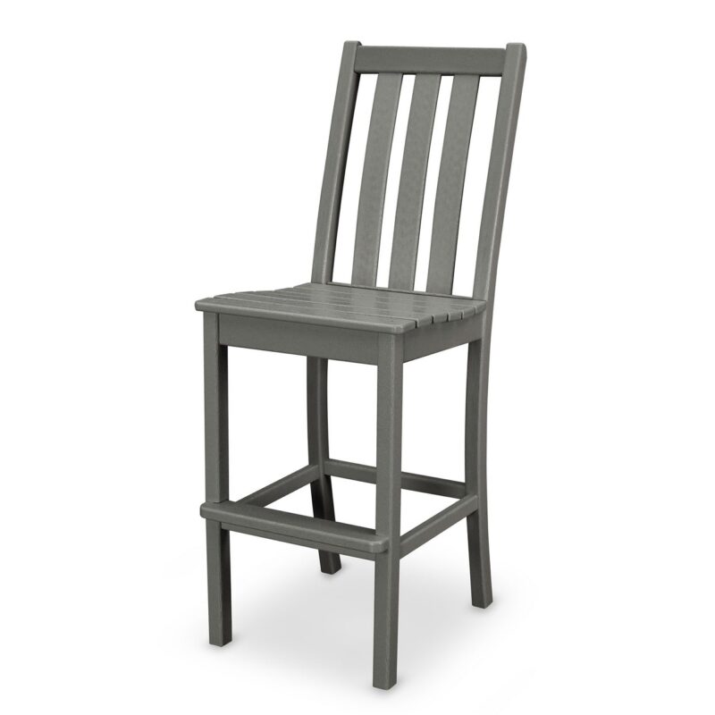 POLYWOOD Vineyard Bar Side Chair